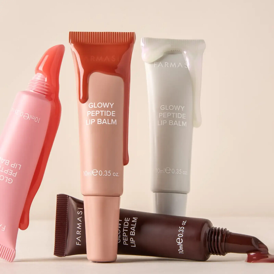 glowy peptide lip balm vanilla