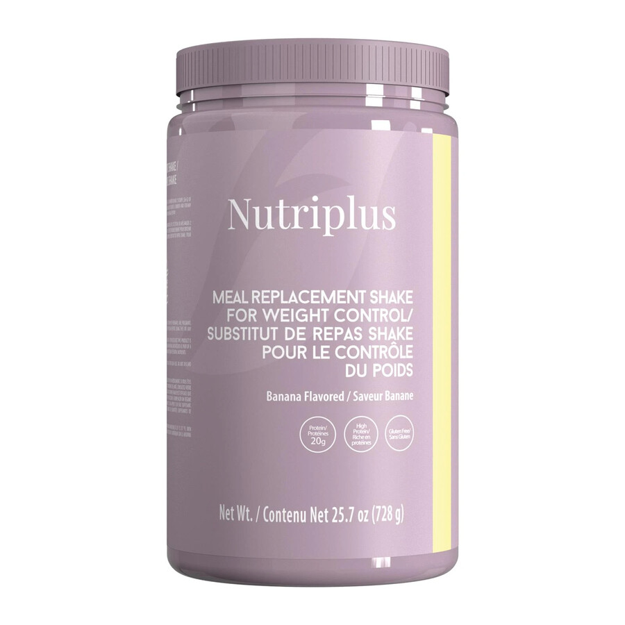 nutriplus shake-banana
