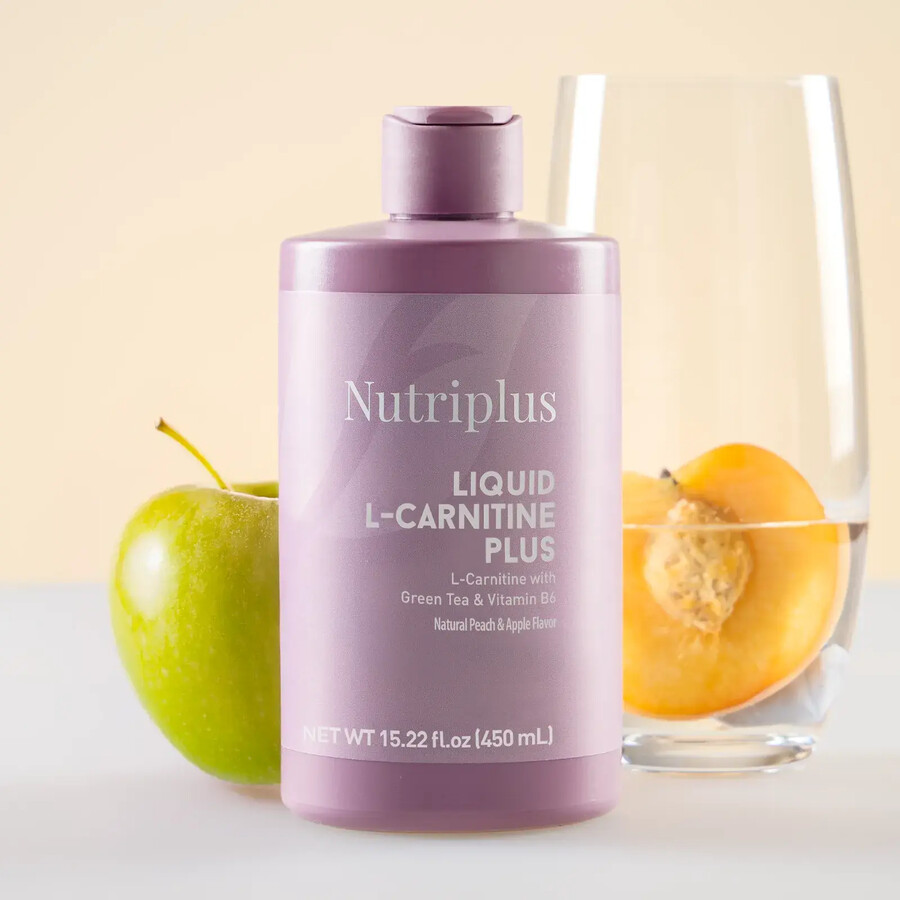 nutriplus l-carnitine apple peach
